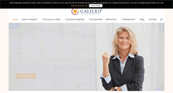Desktop Screenshot of galileo-institut.de